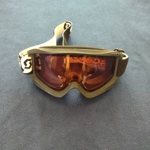 Scott junior ski goggles rose tint